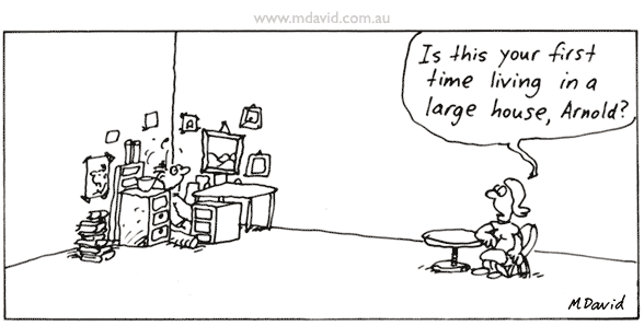 Large house cartoon