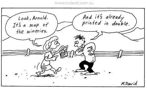 Wineries cartoon