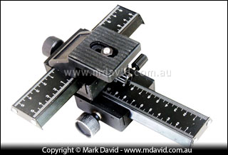 Focusing rail