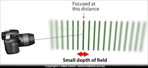 Small depth of field