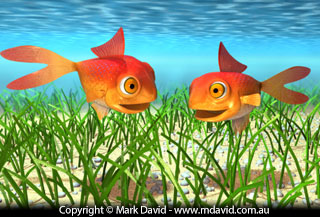 cartoony fish