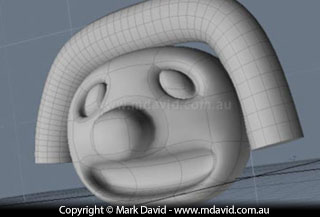 really, really, really basic head model