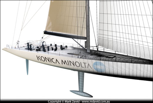 3d yacht